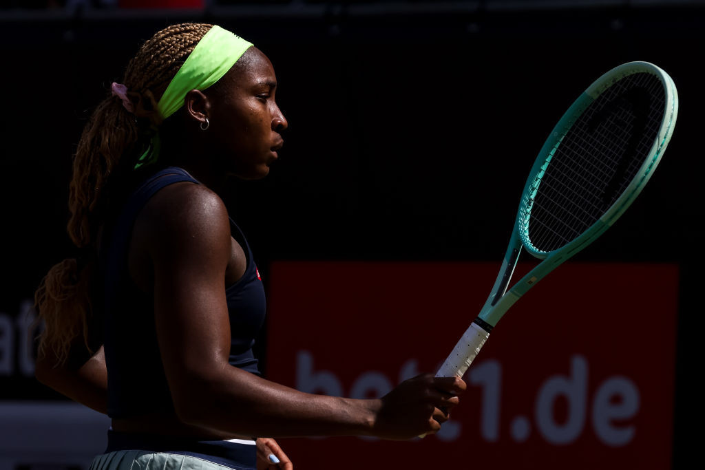 Coco Gauff will make her Olympic debut in Paris, years after missing her first one due to Covid. GETTY IMAGES