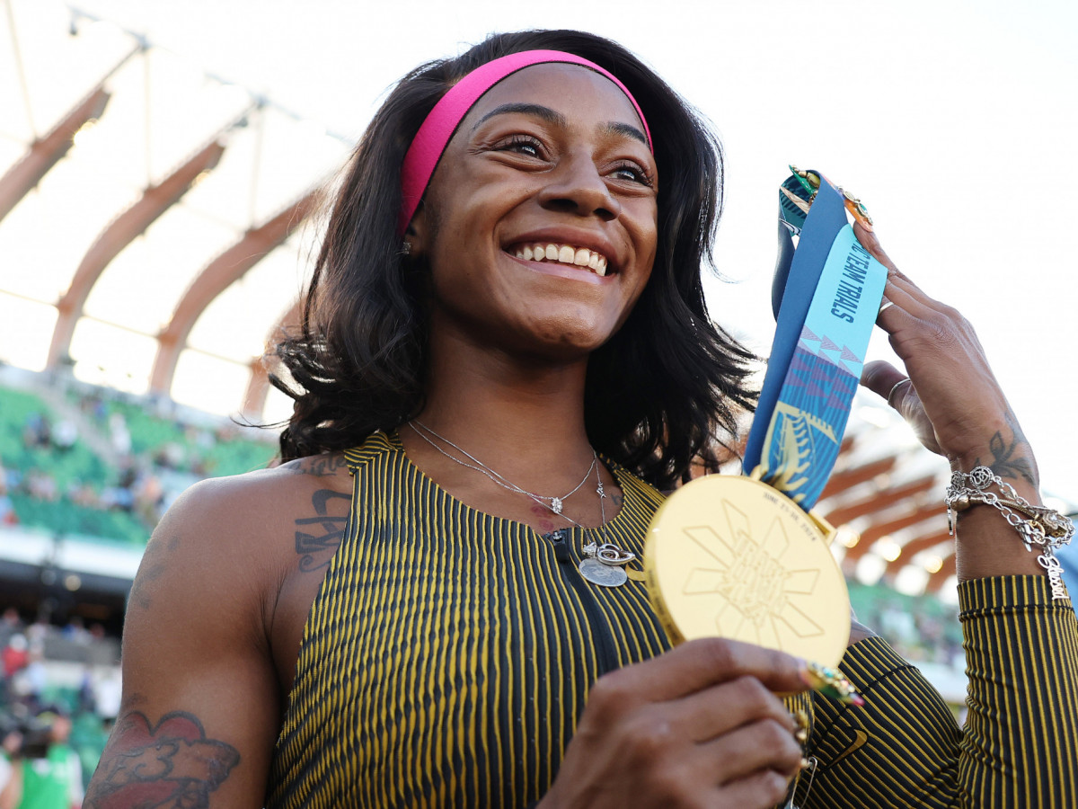 After missing out onTokyo 2020, Sha'Carri Richardson is back in the Olympics. GETTY IMAGES