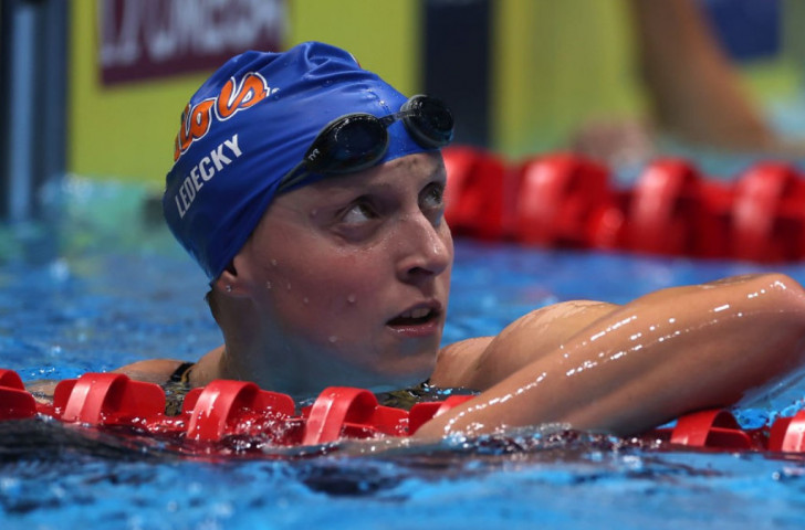 Dressel and Ledecky to defend 100m butterfly and 800m freestyle titles at Paris 2024. GETTY IMAGES