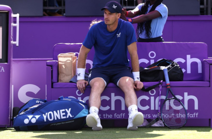 Andy Murray's surgery puts his Wimbledon and Paris 2024 appearances in doubt. GETTY IMAGES