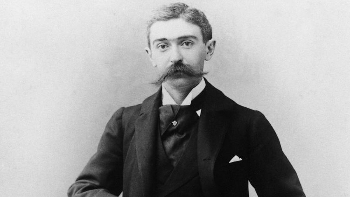  Baron Pierre de Coubertin. GETTY IMAGES