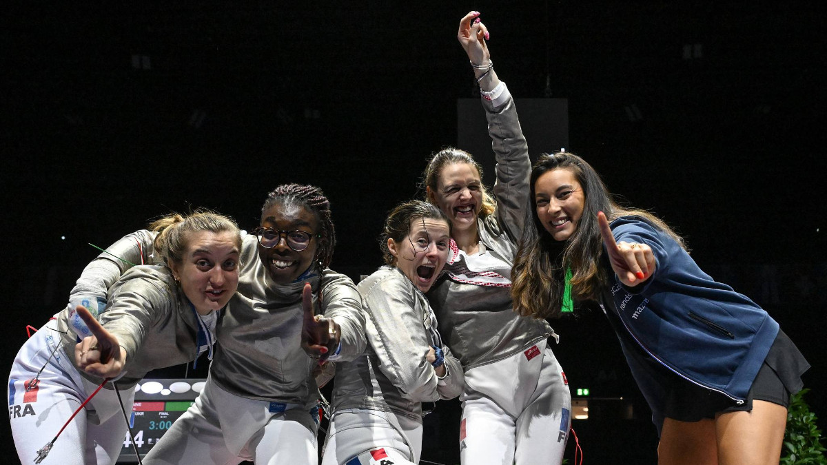 France was the best in the women's Team Sabre competition. FIE