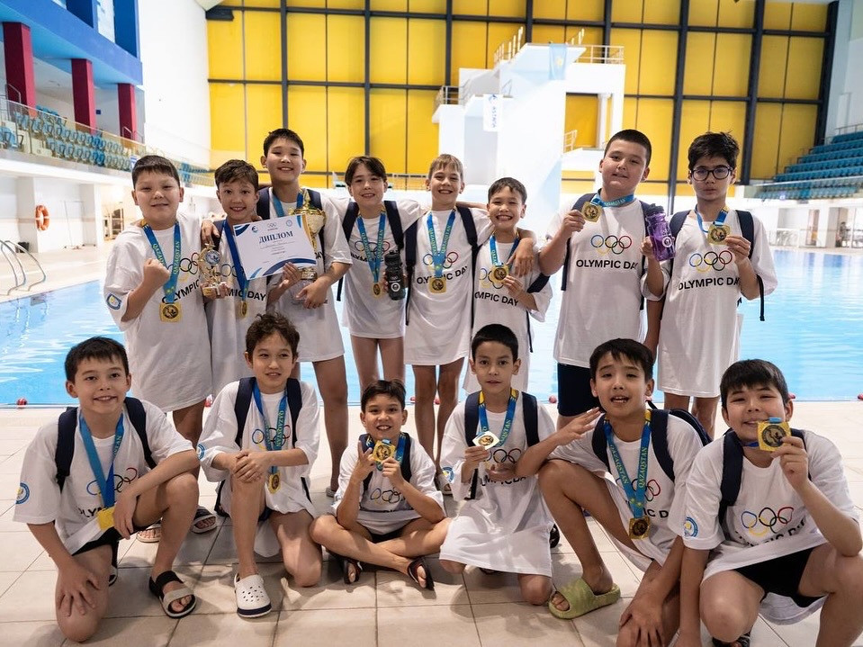 Kazakhstan's NOC believes "every child is a champion". NOC KAZAKHSTAN