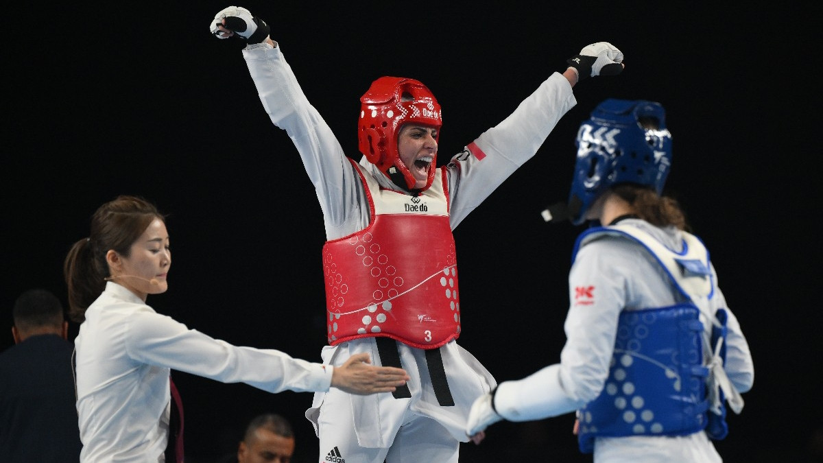 As a Olympic solidarity scholarship-holder, Julyana Al-Sadeq has become a two-time Asian Championships gold medallist. GETTY IMAGES