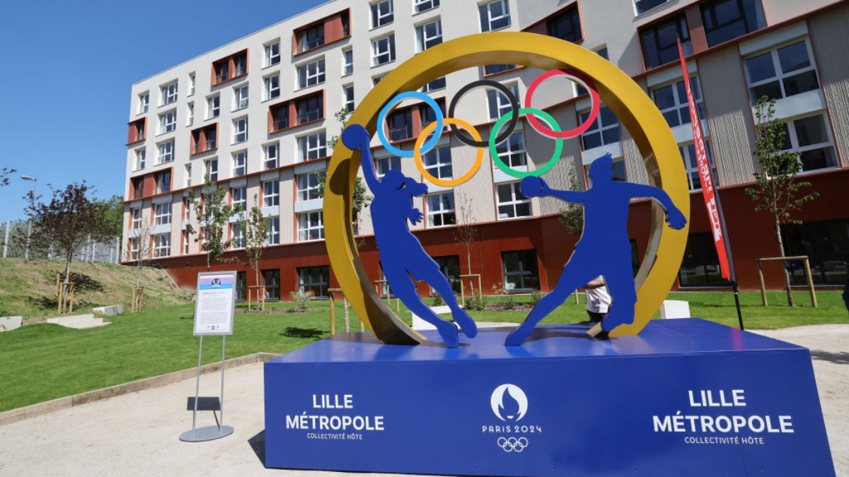 The Olympic Village is now ready to host the athletes who will have everything at their disposal. GETTY IMAGES