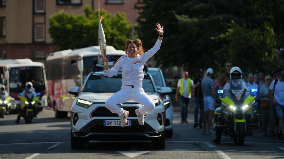 The Moselle département vibrated with the Olympic Torch Relay. PARIS 2024