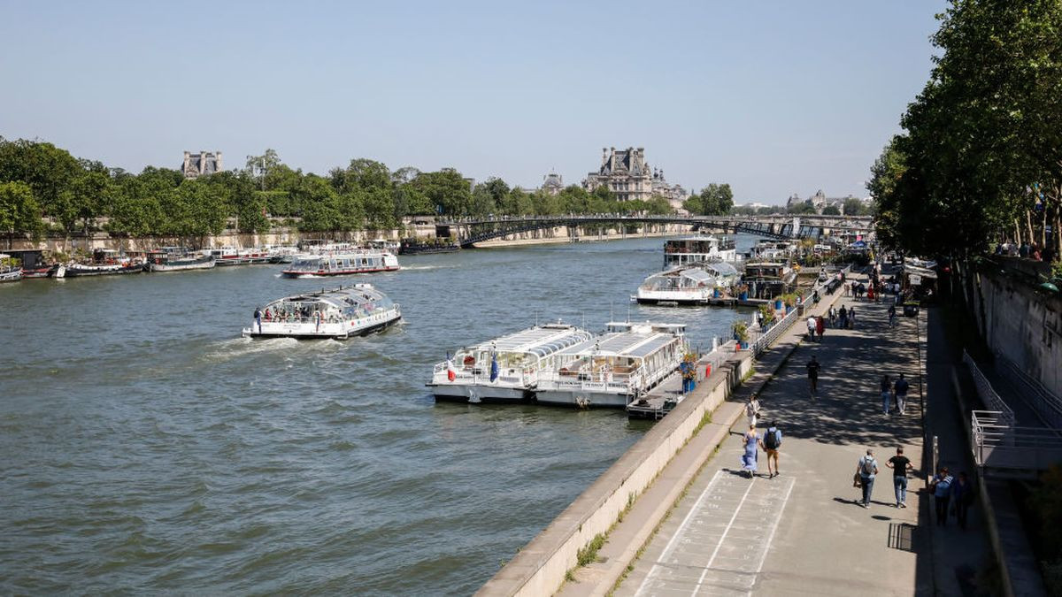 View of the quays of the Seine river in Paris. GETTY IMAGES