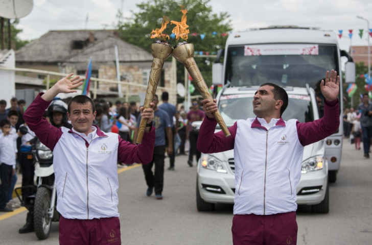 The Baku 2015 Flame will arrive in the European Games host city on Sunday
