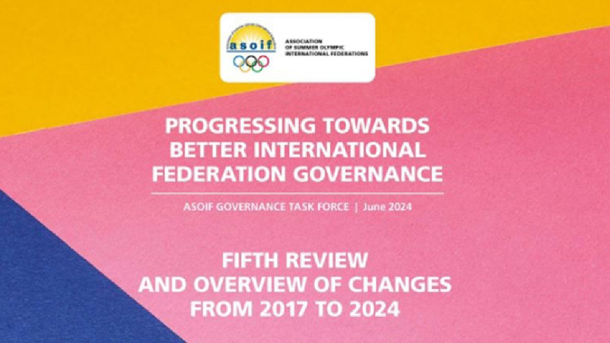 World Taekwondo maintains A2 ranking in Fifth ASOIF Governance Review. WT