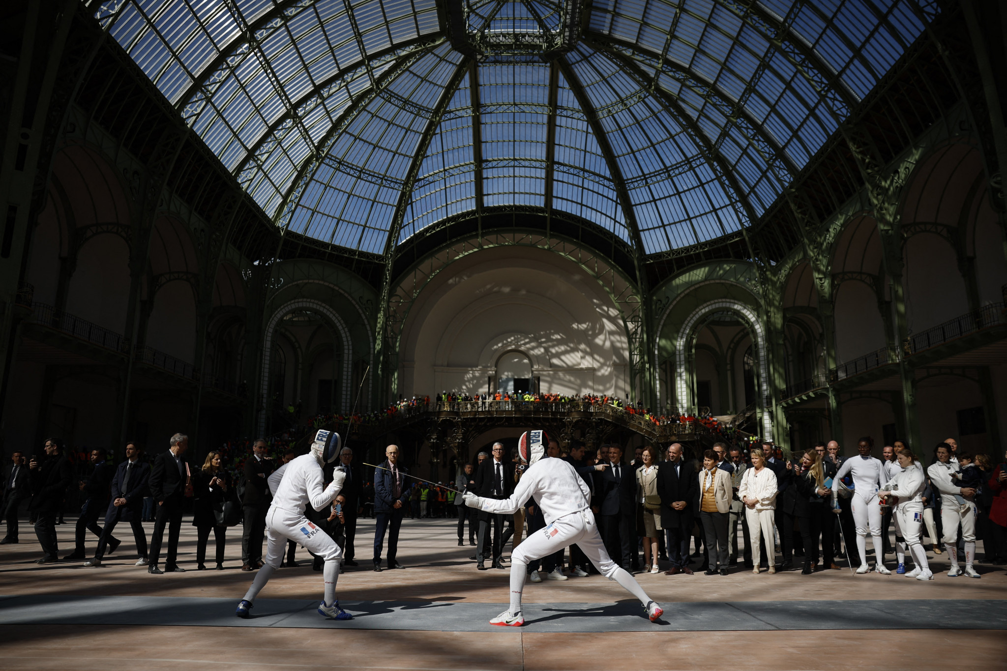 Grand Palais is the home of fencing and taekwando during the upcoming Games in the French capital. GETTY IMAGES
