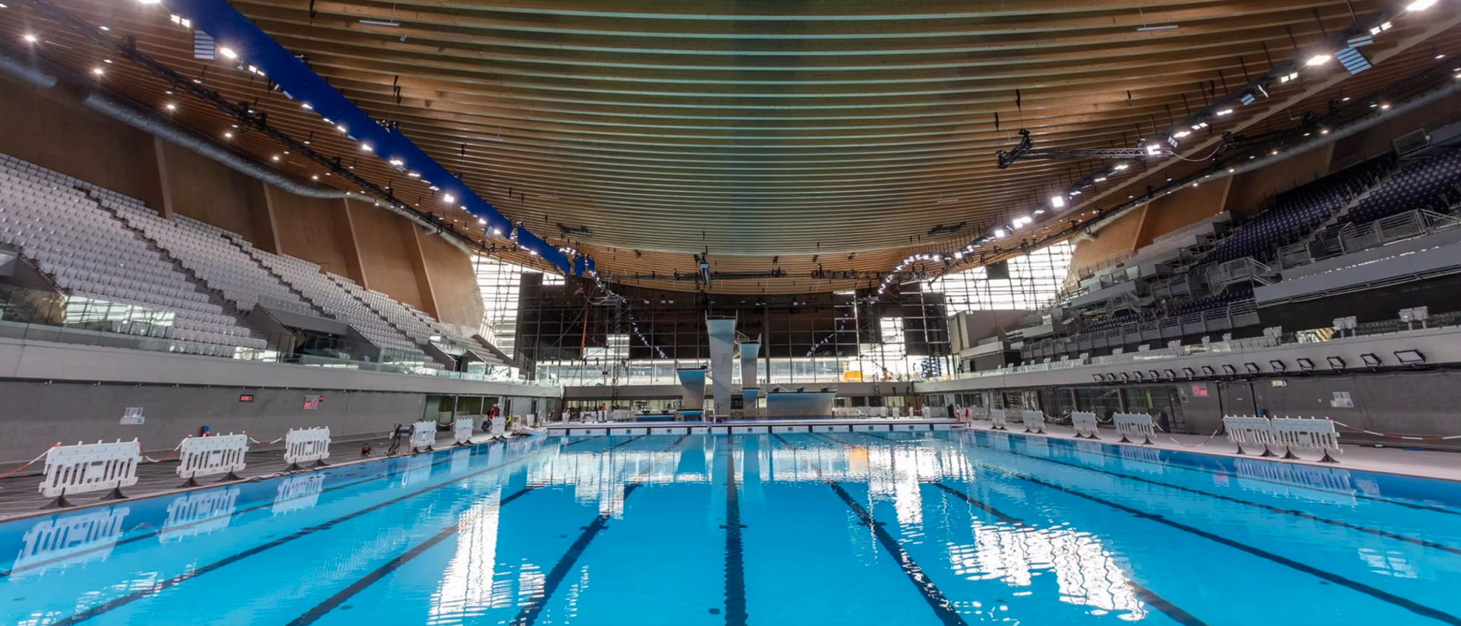 The Aquatics Centre is another arena which has been redeveloped. WORLDMARK