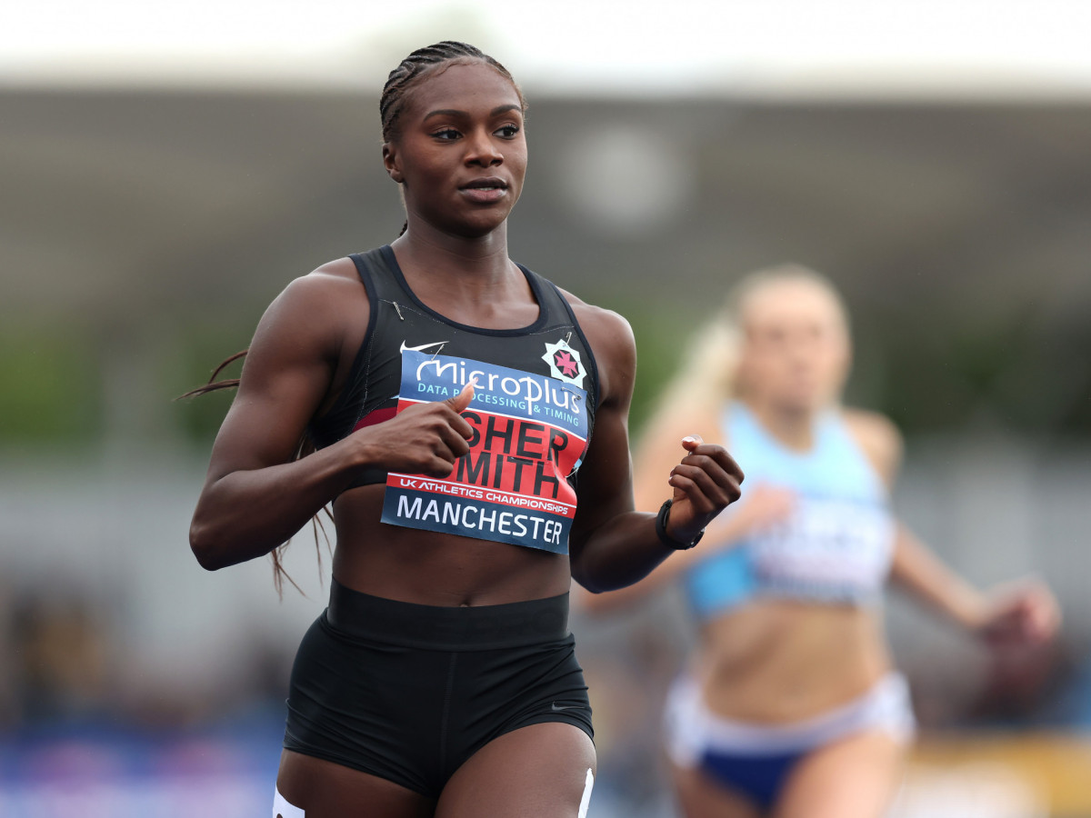 Dina Asher-Smith is relishing the upcoming Olympic Games in Paris. GETTY IMAGES