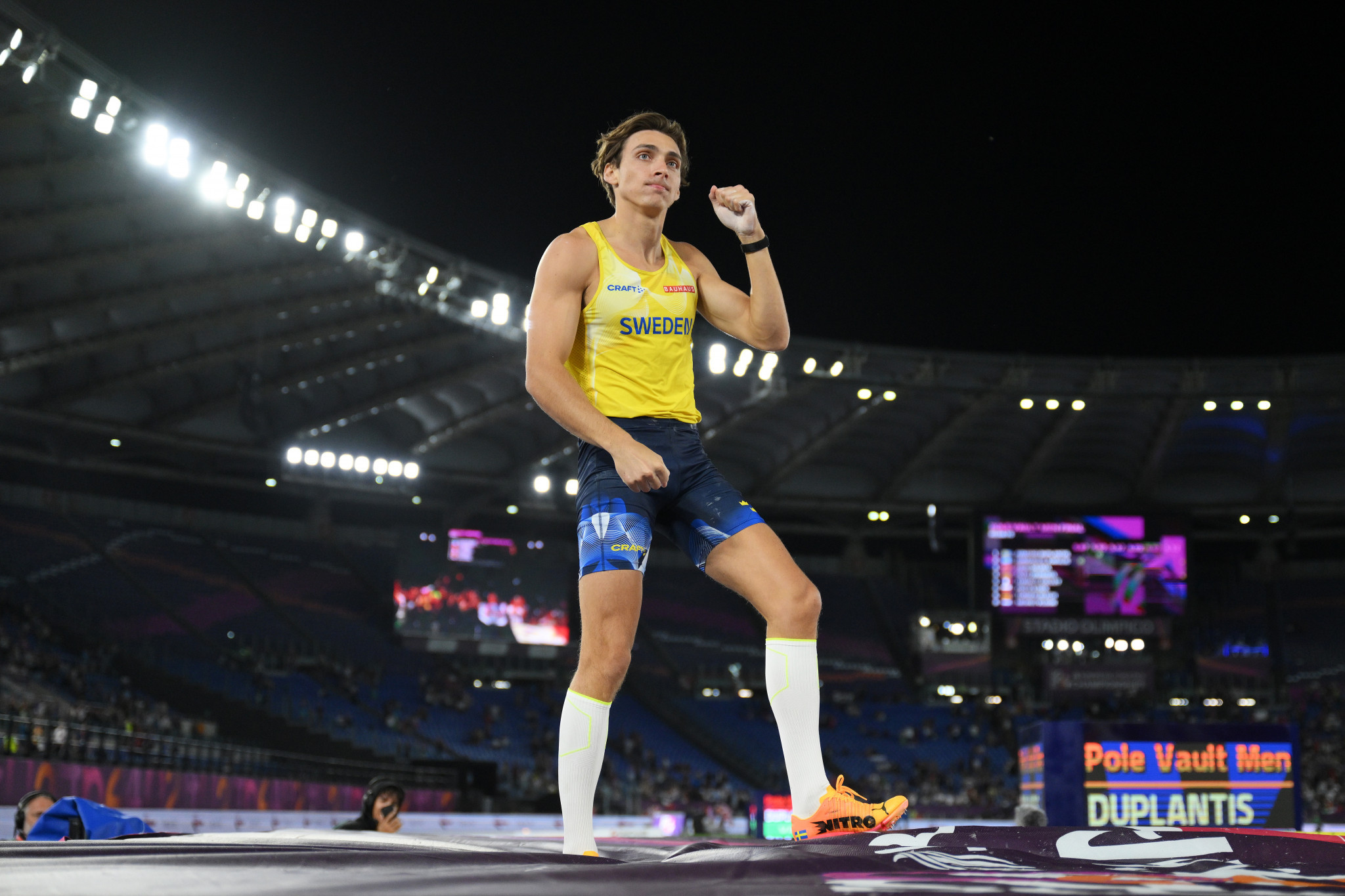 Men's pole vault star Mondo Duplantis is expected to shine for Sweden in the French capital. GETTY IMAGES