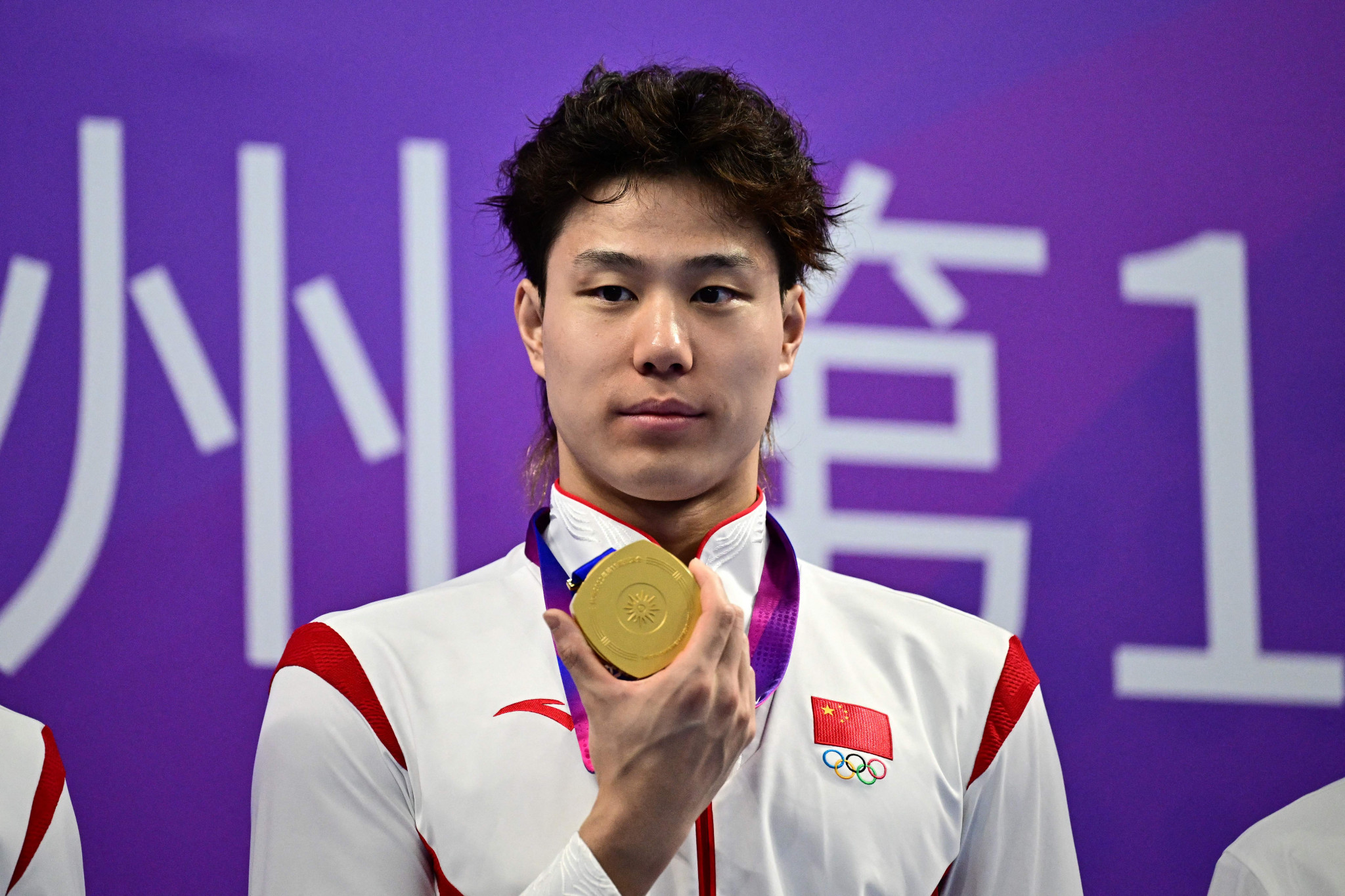 Qin Haiyang, breaststroke multiple world champion. GETTY IMAGES

