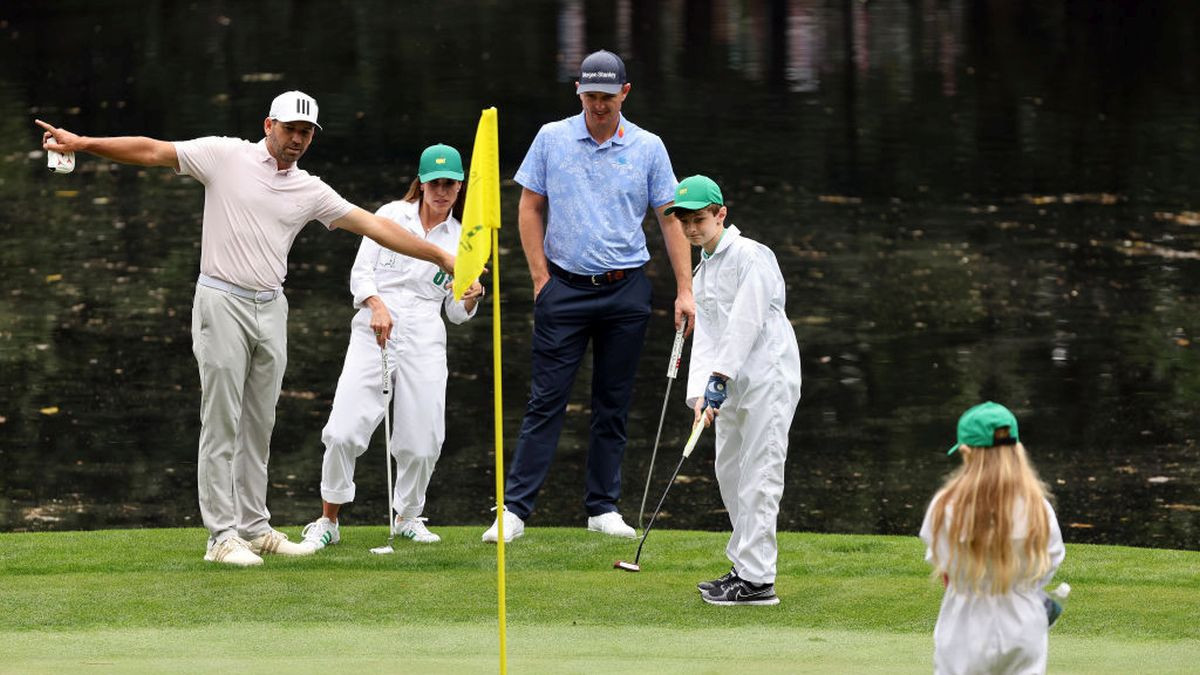 Sergio Garcia at Augusta National Golf Club - Getty Images