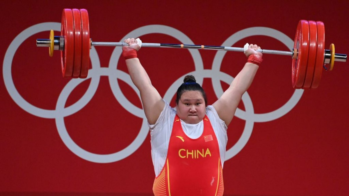 
The Chinese athlete Li Wenwen is the favourite in all categories for Paris 2024. GETTY IMAGES