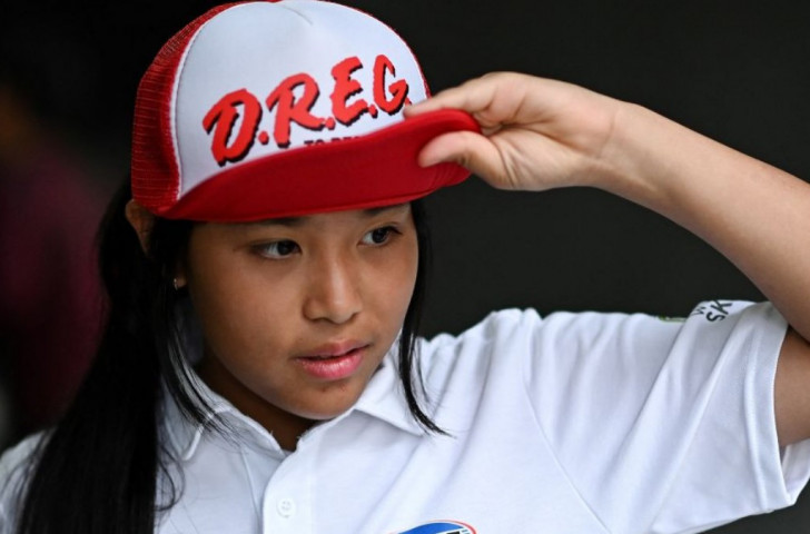 Skater Vareeraya Sukasem will represent Thailand at Paris 2024 at the age of 12. GETTY IMAGES