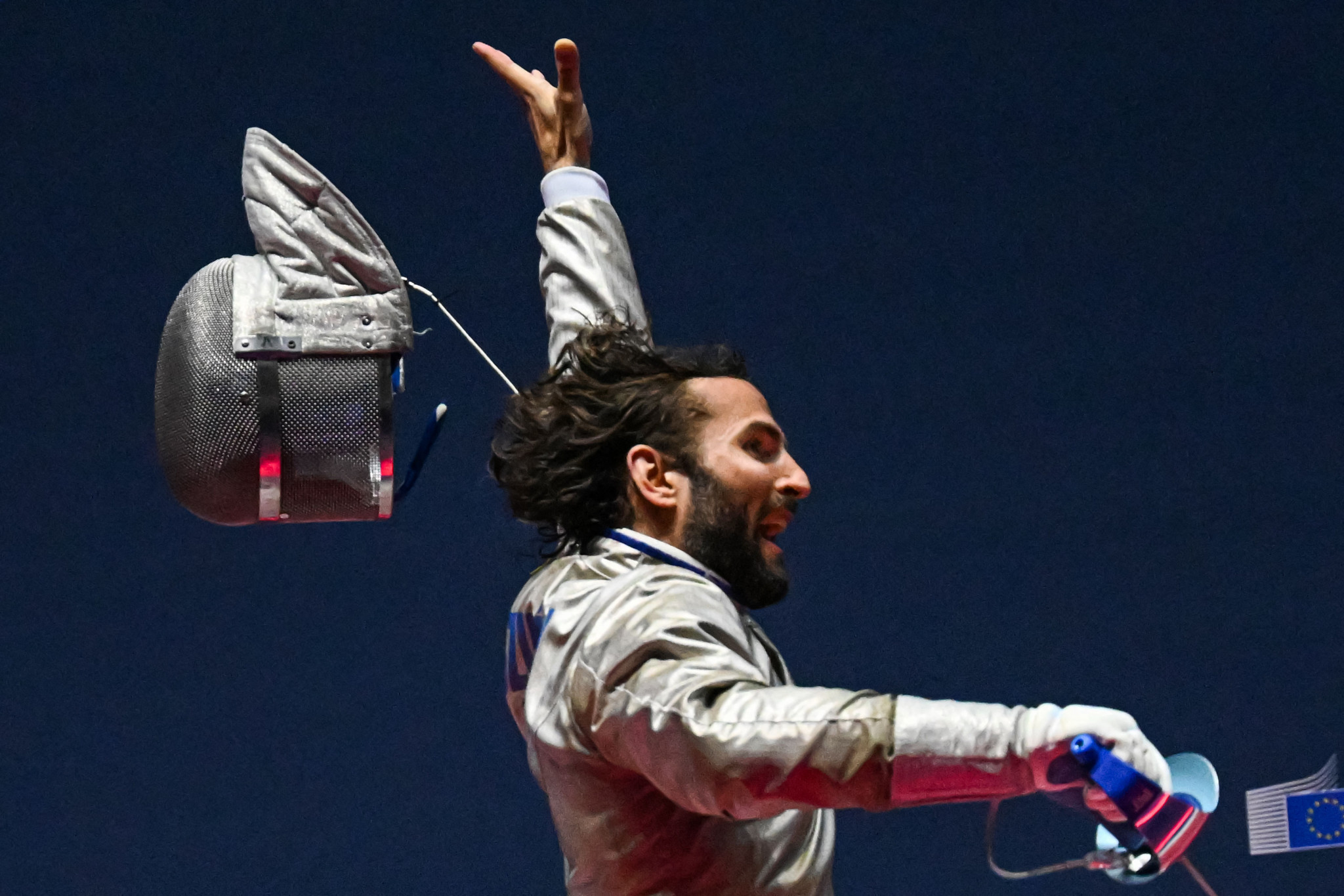 Hungarian fencer Aron Szilagyi is eyeing a fourth gold medal at Paris 2024. GETTY IMAGES