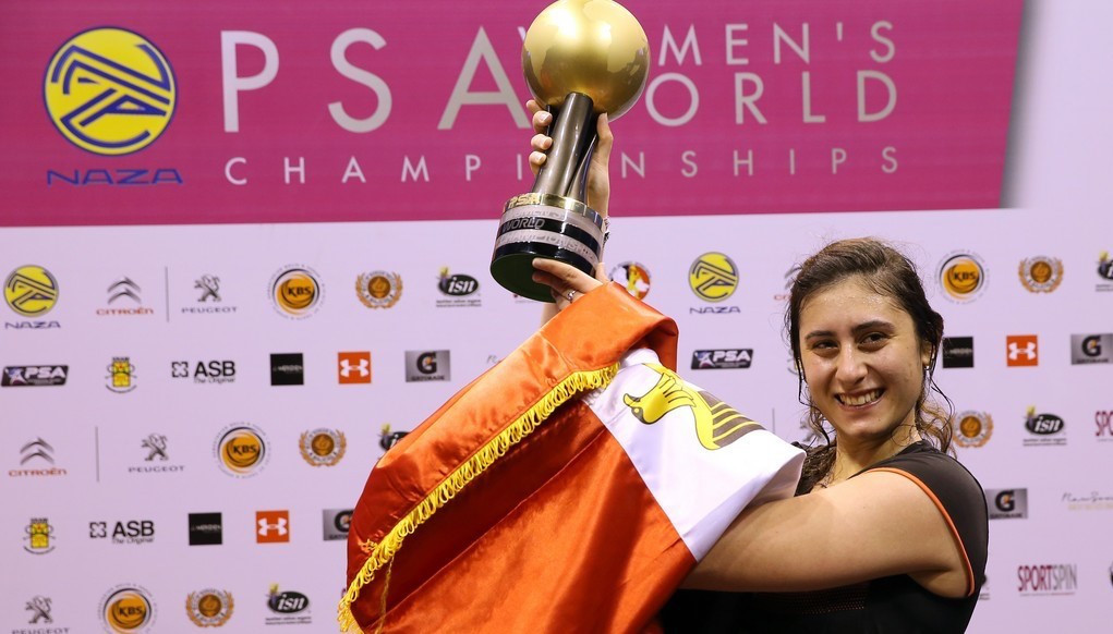 Egypt’s Nour El Sherbini is the reigning women's world champion