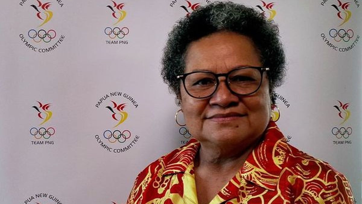 Emma Waiwai, elected first female president in PNGOC history. OLYMPIC COMMITTEE