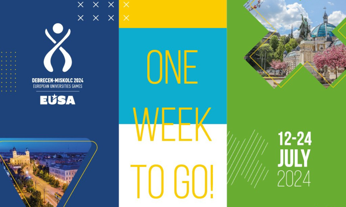 Five days left until the Opening Ceremony of the EUG 2024