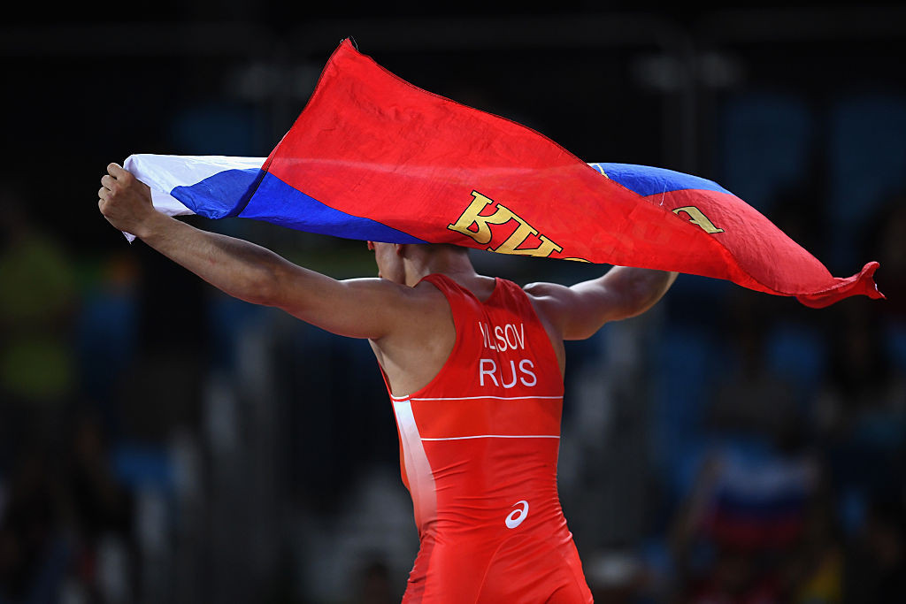 The Russian Wrestling Federation's executive committee, coaches and wrestlers "came to the unanimous decision to refuse to participate in the Olympic Games”. GETTY IMAGES 