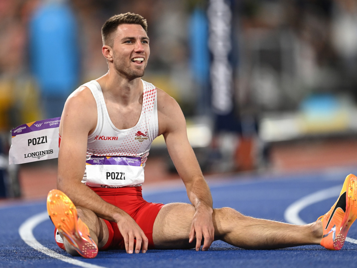 Andrew Pozzi has announced his retirement from athletics. GETTY IMAGES