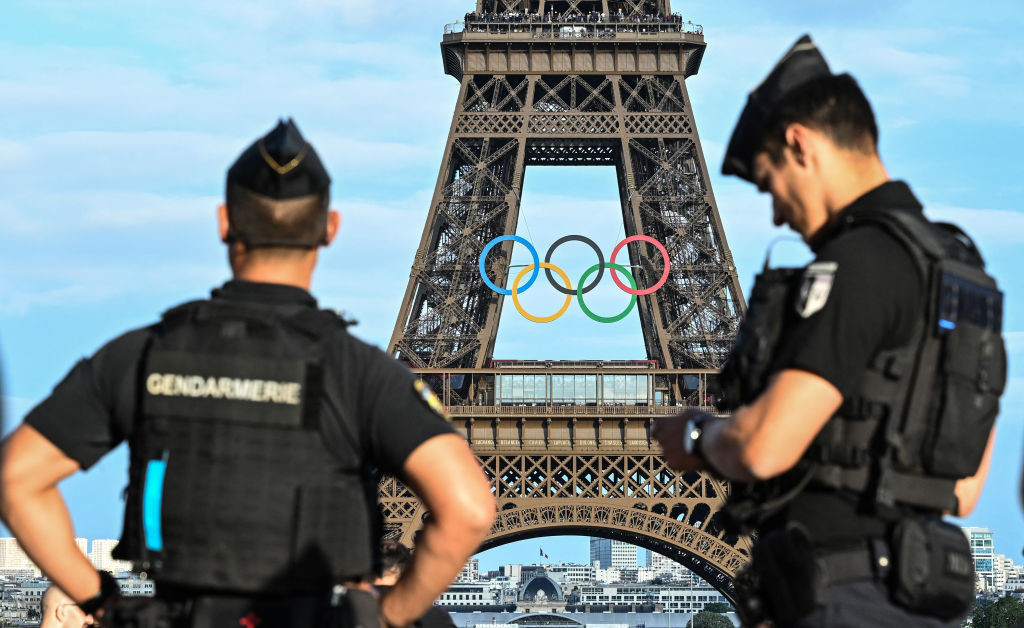 Insurers of the Paris Olympic Games are bracing themselves for financial losses amid threats of cyber attacks, terrorism and political protests. GETTY IMAGES