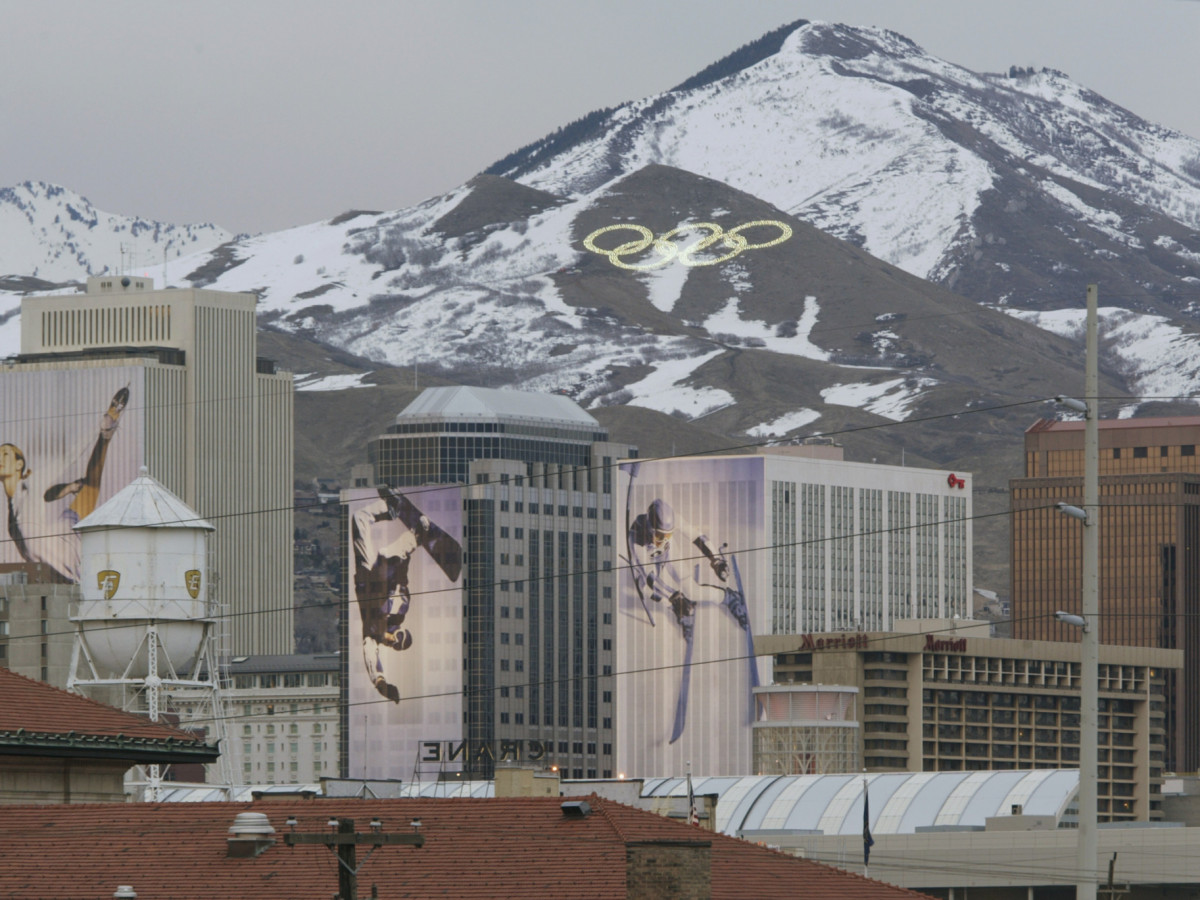 Salt Lake City is ready to host the 2034 Winter Olympics. GETTY IMAGES