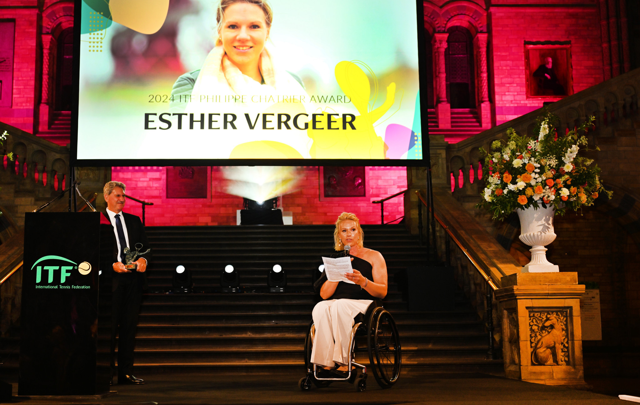 Esther Vergeer says she will always work hard to make sure that everyone – regardless of age, gender, or disability – can enjoy tennis for years to come. ITF