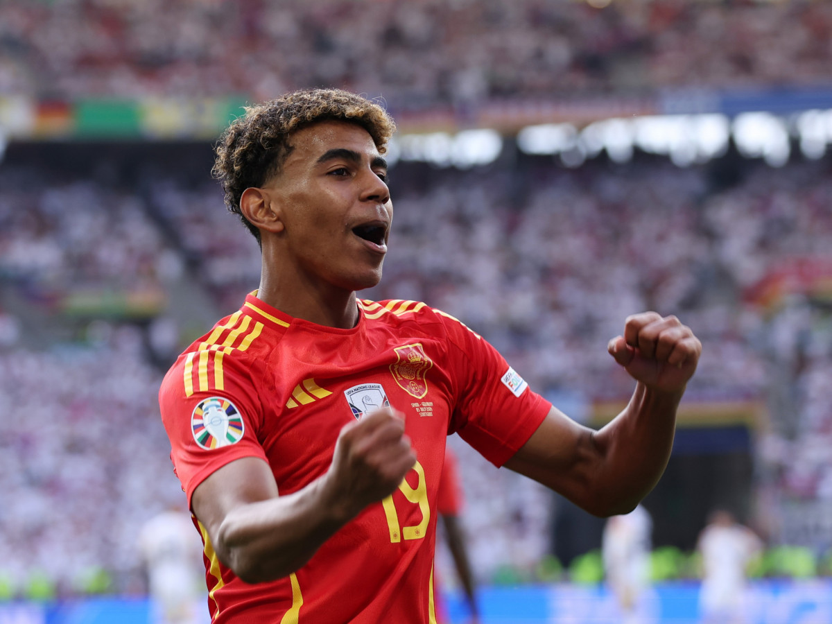 Lamine Yamal made history as Spain defeated France at Euro 2024. GETTY IMAGES