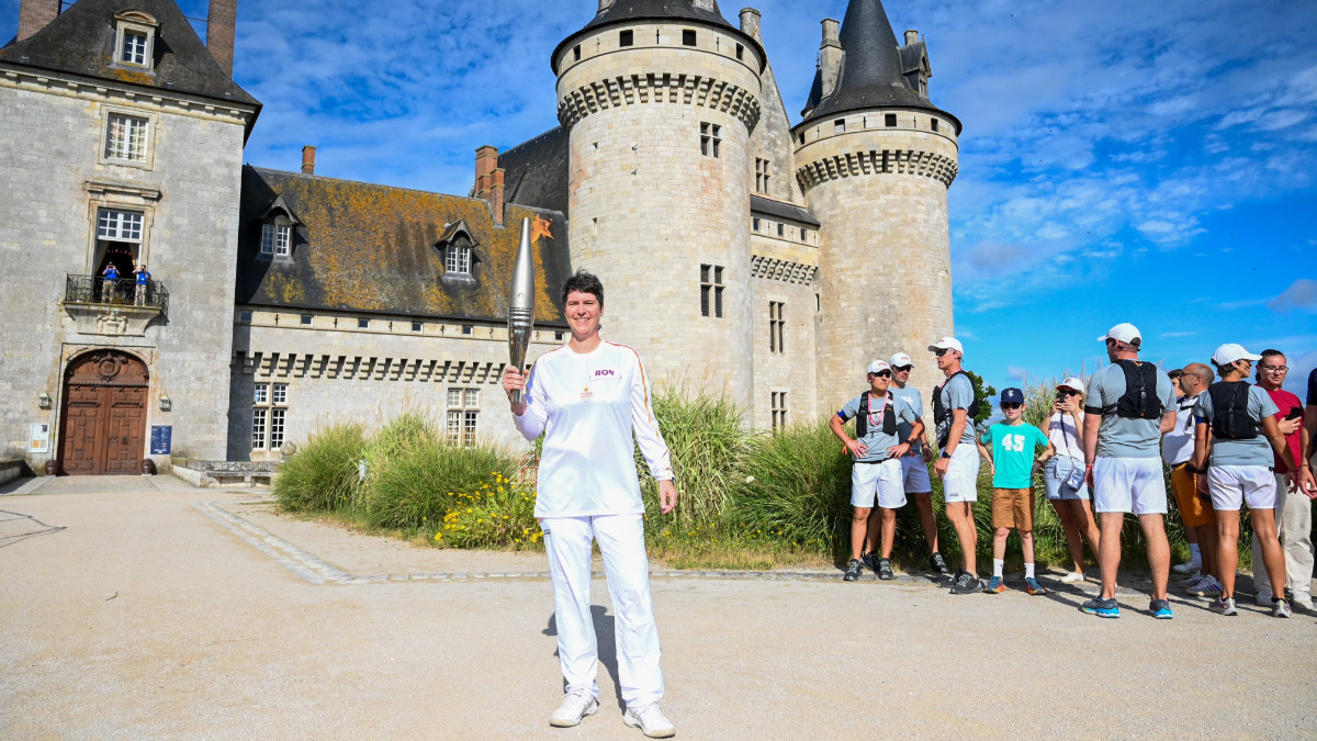 Torch Relay Stage 53: Dance in Orléans and the Loiret. PARIS 2024