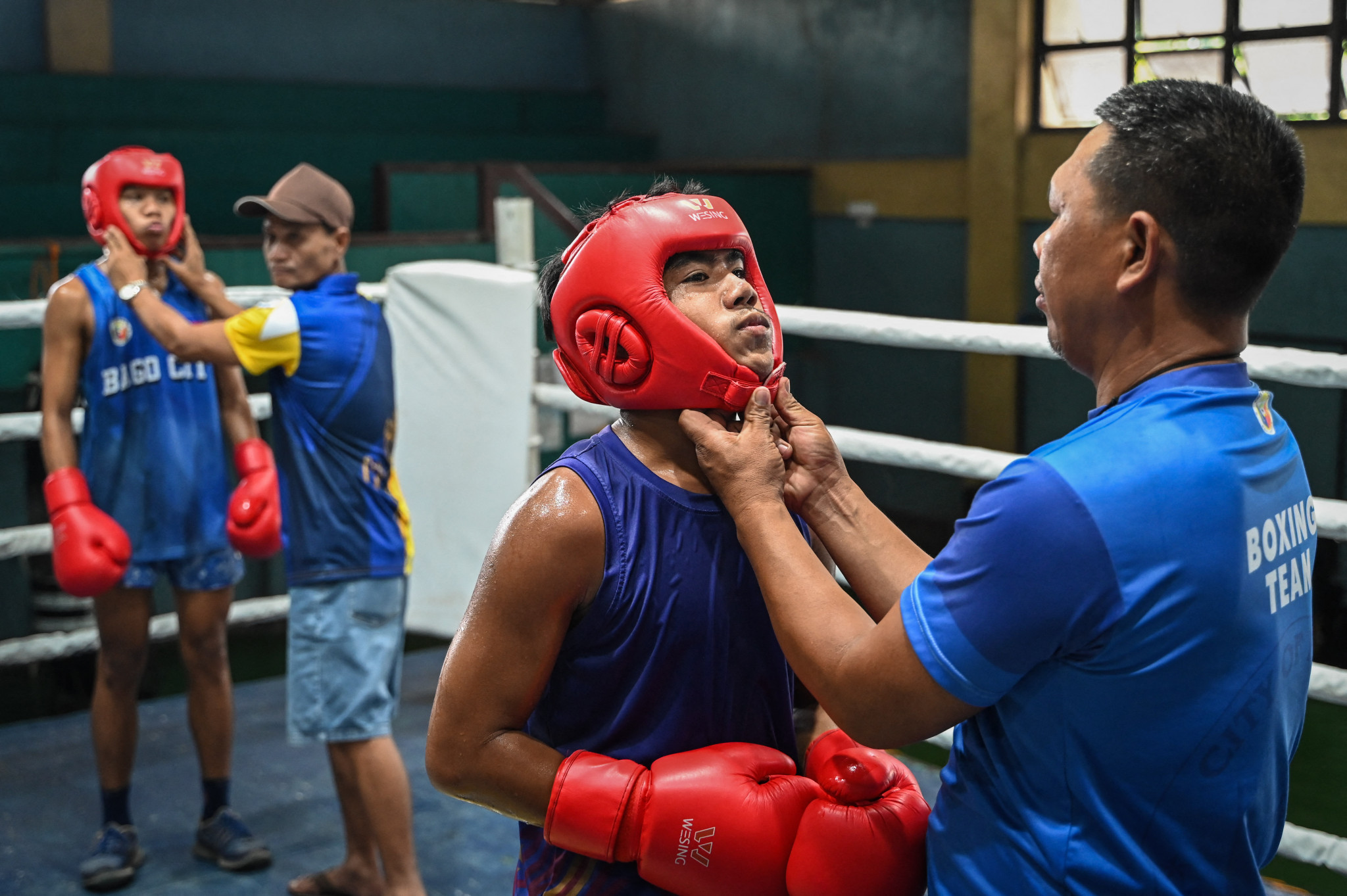A gym in the Philippines stands at the forefront of producing Olympic boxing talents. GETTY IMAGES