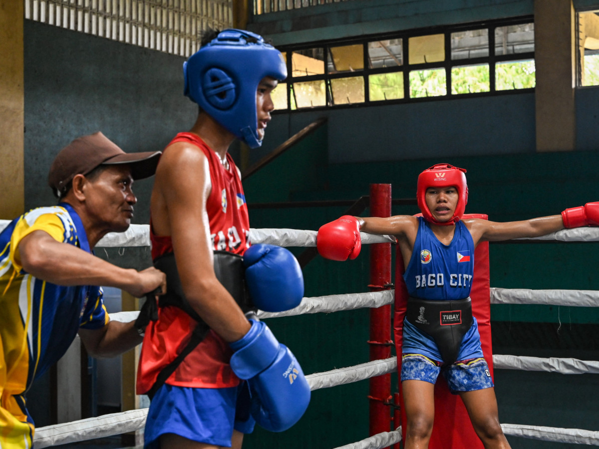 Children and teenagers between the age of 10-18 take part at Bago city gymnasium after school. GETTY IMAGES