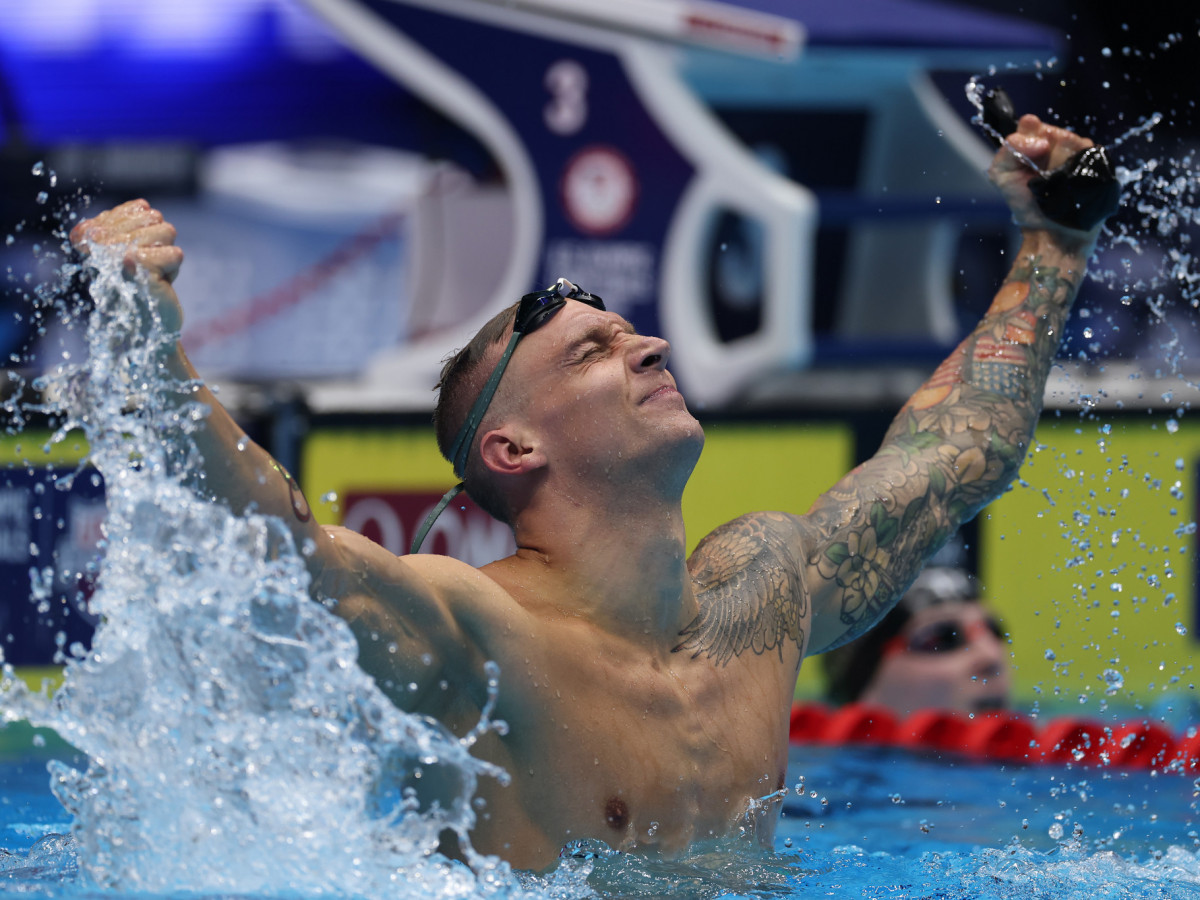 The days of effortless victories and straightforward competitions are behind Caeleb Dressel. GETTY IMAGES