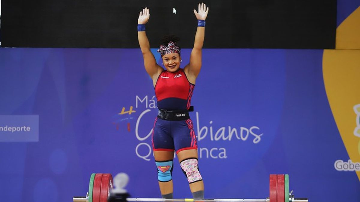 Neisi Dajomes (Ecuador) was Olympic weightlifting champion in Tokyo 2020 and world champion in 2017, 2018 and 2019. PANAM SPORTS
