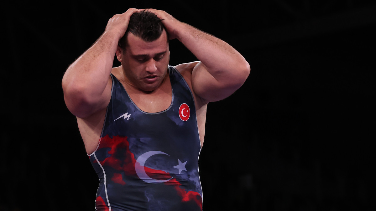 Drama for Turkish wrestling legend Kayaalp as he is banned from Paris 2024. GETTY IMAGES