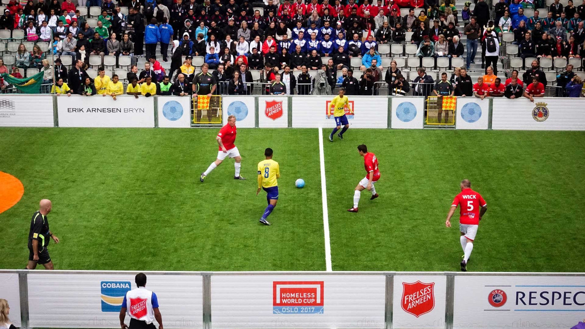 Oslo will provide another exciting edition of the Homeless World Cup. METTE RANDEM