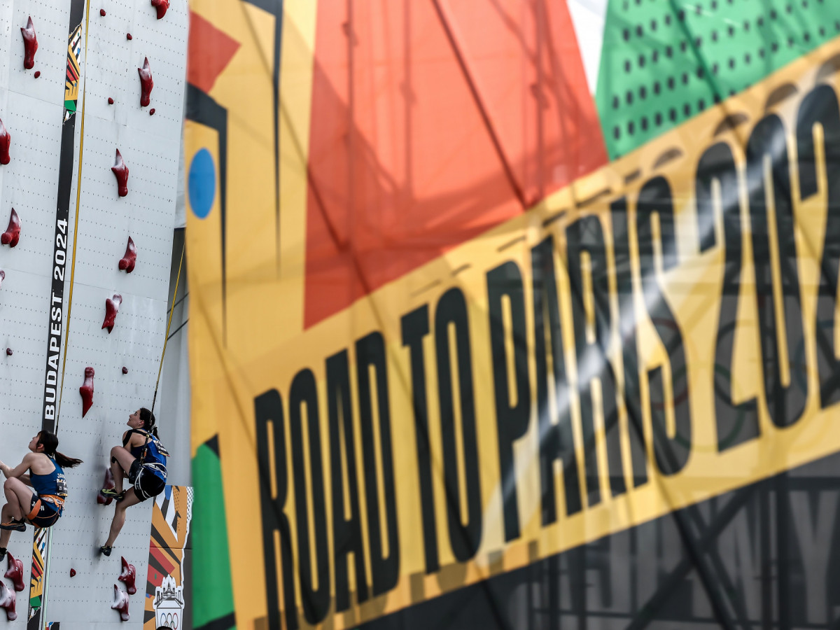 Sports climbing will make its second appearance at Paris. GETTY IMAGES