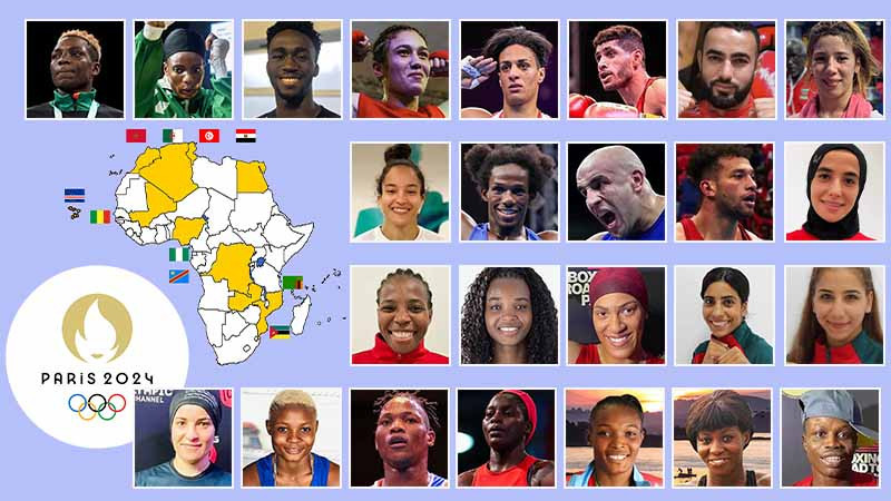 A total of 25 African boxers will head Paris for upcoming Olympic Games. AFBC BOXING.