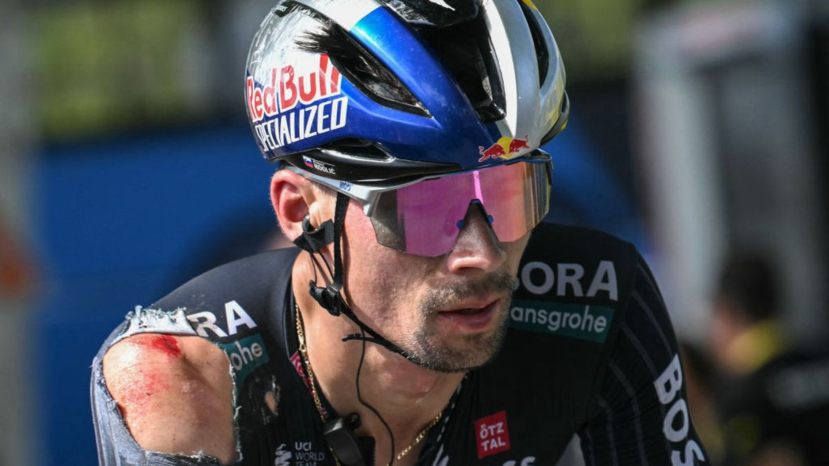 Injuries prevent Primoz Roglic's Tour de France redemption
