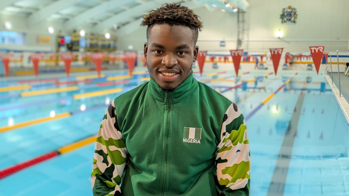 Tobi Sijuade will represent Nigeria at the Olympic Games. UNIVERSITY OF BATH