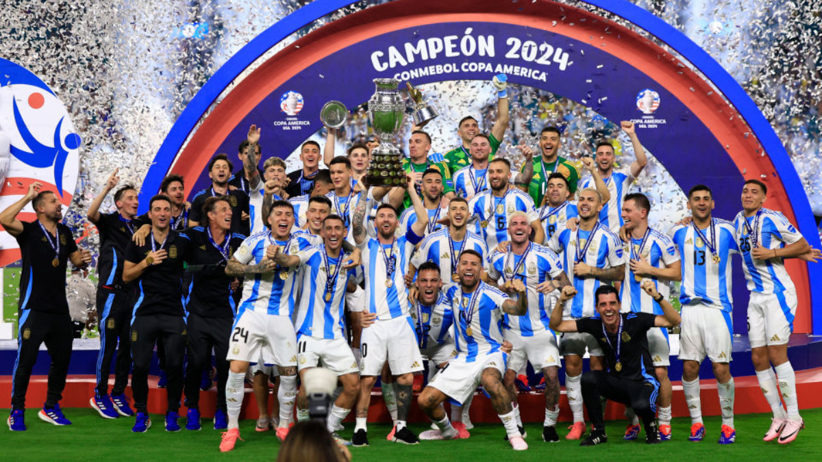 Argentina, champions of the Americas, despite Messi's injury