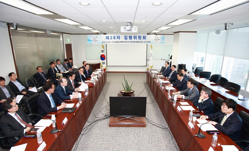 The decision was confirmed at the Executive Board Meeting of the Pyeongchang Organising Committee