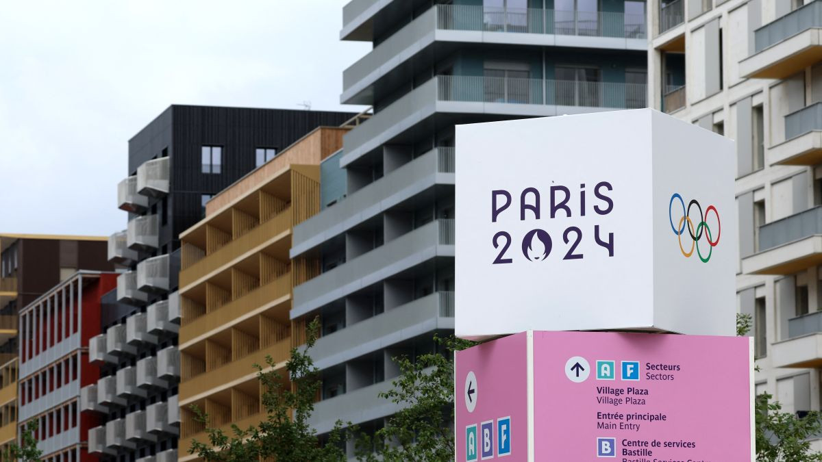 The Olympic village is located between Saint-Denis, Saint-Ouen and Ile Saint-Denis. GETTY IMAGES.