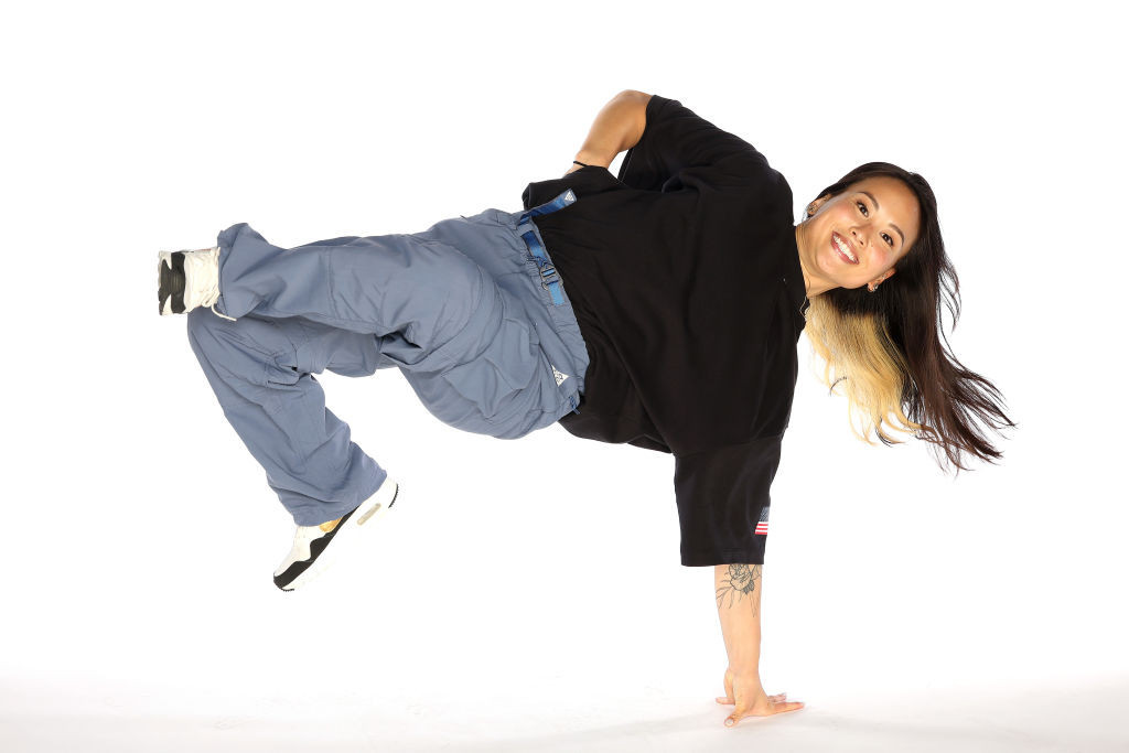 Sunny Choi will be one of 16 "B-girls" competing for a medal in Paris, as breaking makes its Olympic Debut. GETTY IMAGES