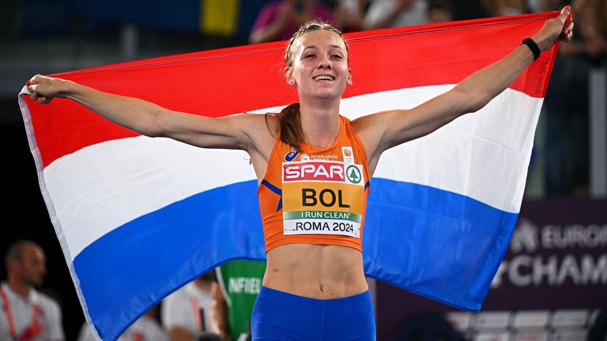 Femke Bol is the favourite for the 400 metres hurdles event. GETTY IMAGES.