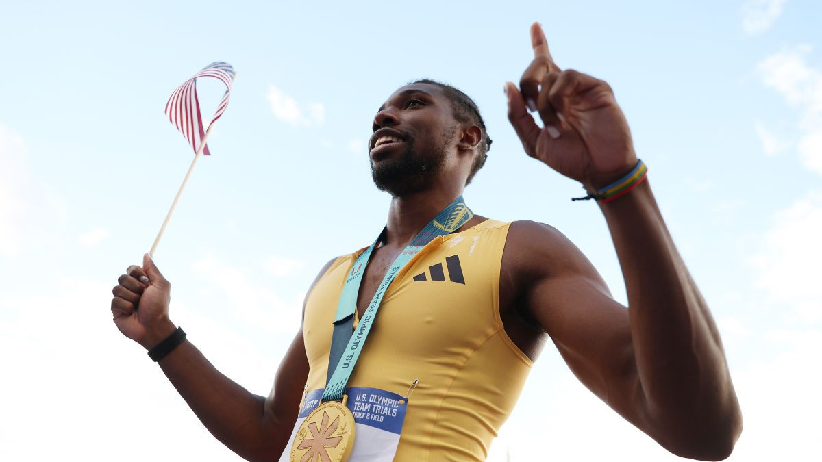 Noah Lyles wants to be the successor to Usain Bolt. GETTY IMAGES.