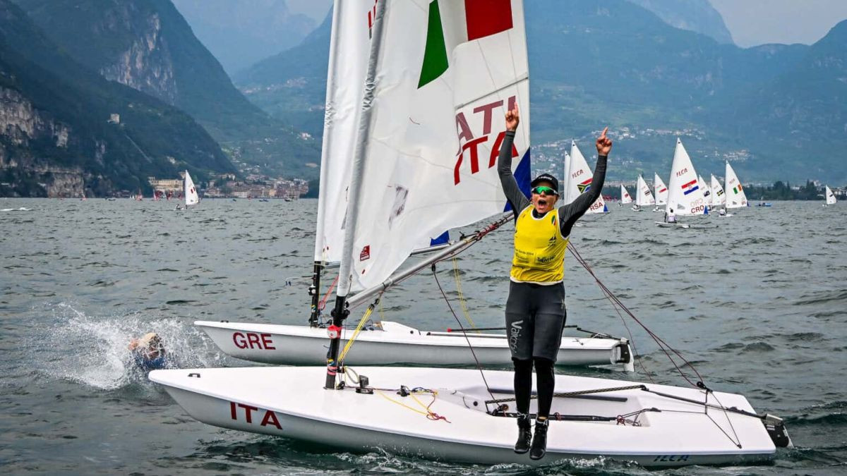 Italy managed to match their exploits from last year in Brazil with a young team led by Alessandra Sensini. WORLD SAILING
