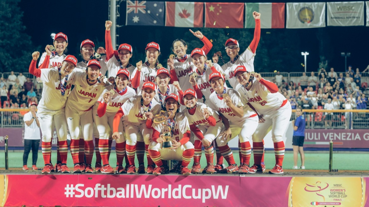 Japan defeat USA to become Women's Softball World champion. WBSC